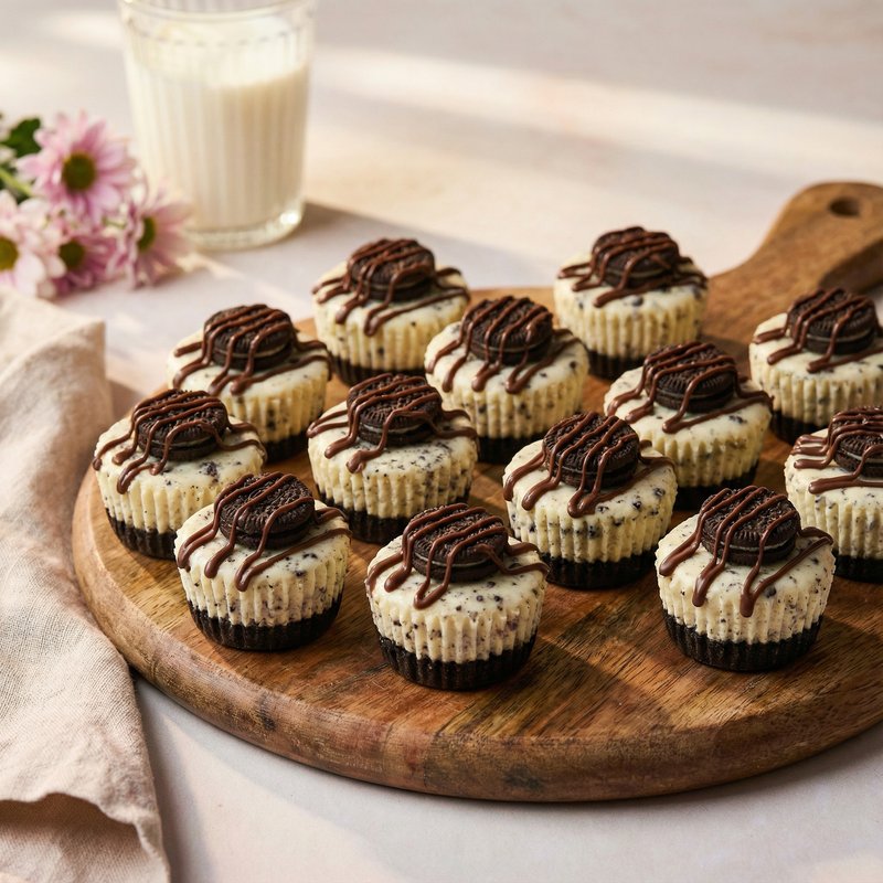 No-Bake Oreo Cheesecake Bites