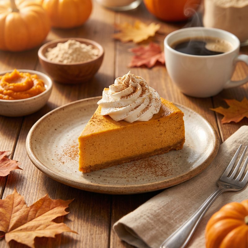 Pumpkin Spice Cheesecake